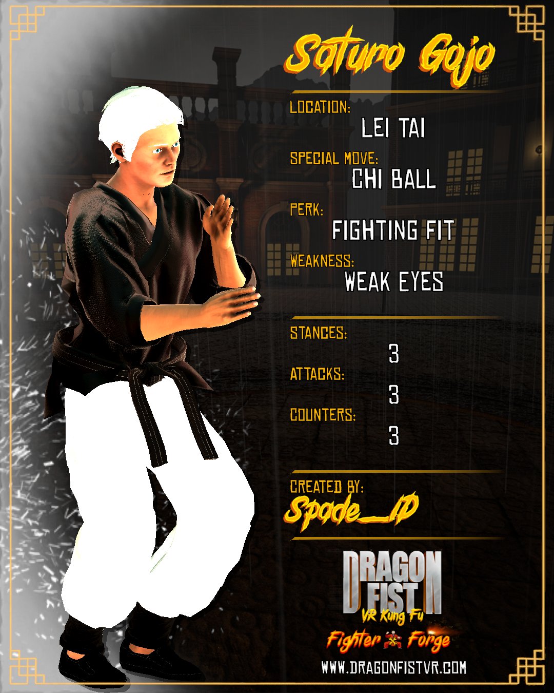 Saturo Gojo - Created By: Spade_ID